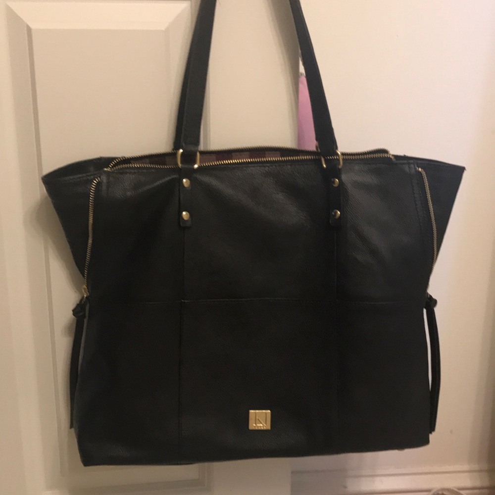 Big leather purse designed by Kooba